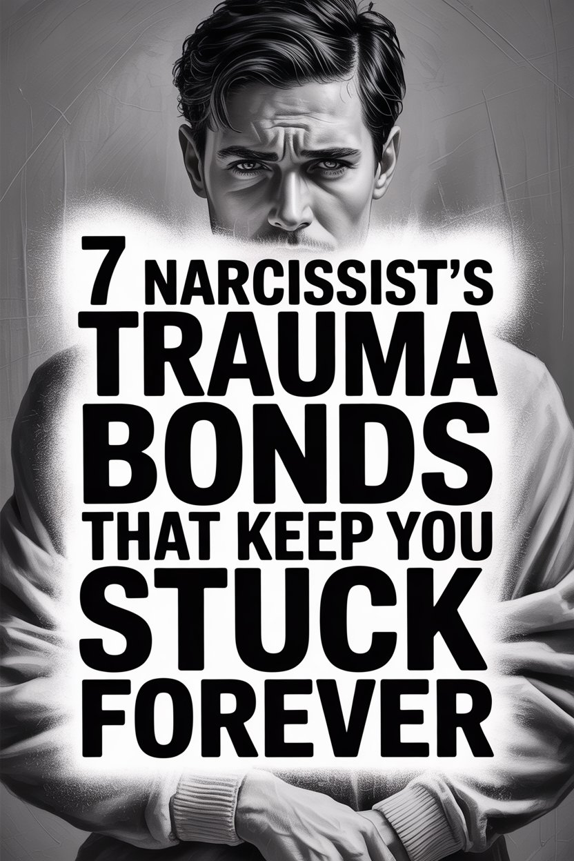 Young man with intense expression highlighting narcissist trauma bonds and emotional recovery themes.