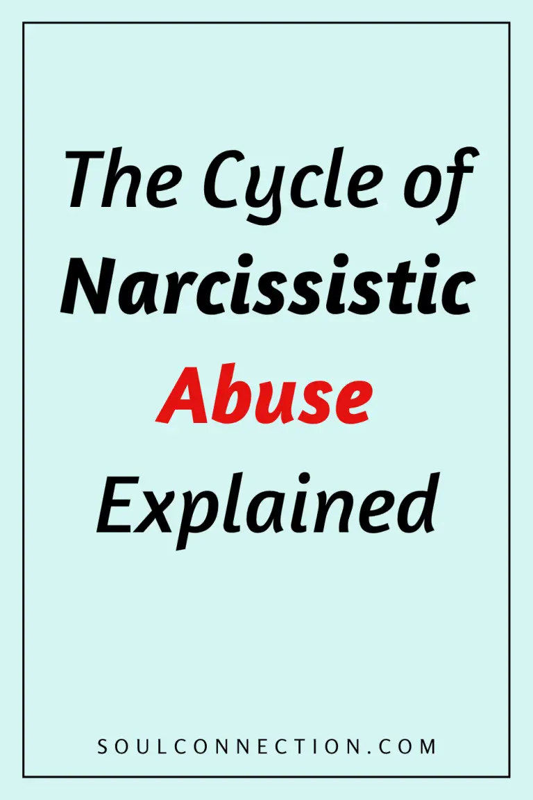 Understanding the Narcissistic Abuse Cycle with bold text and clarity.