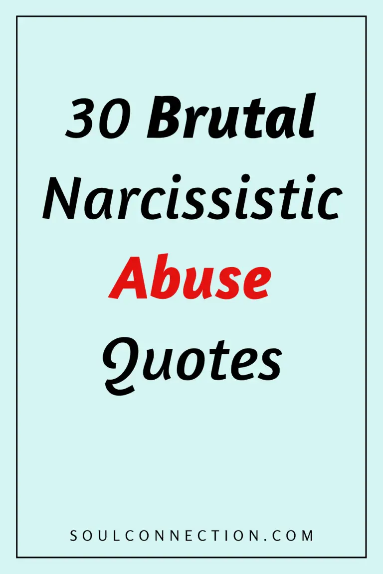 Bold red and black narcissistic abuse quotes on blue background for awareness and support.