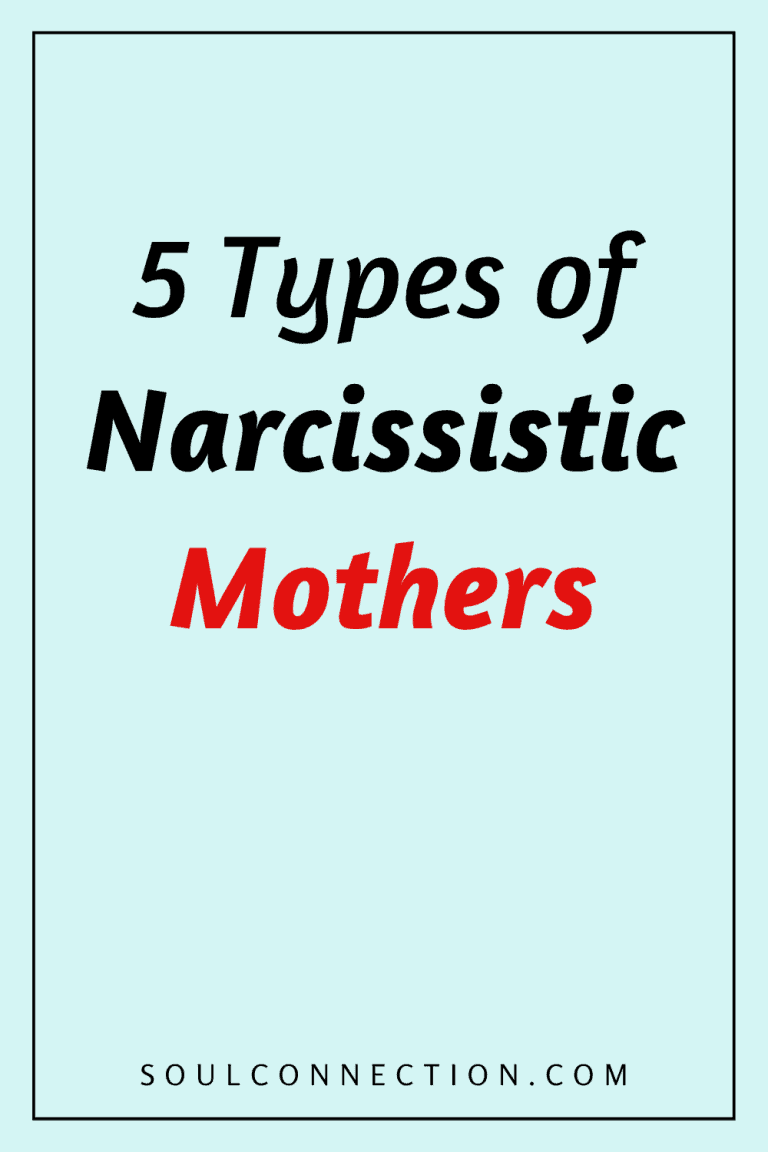 Types of narcissistic mothers and their impact on children.