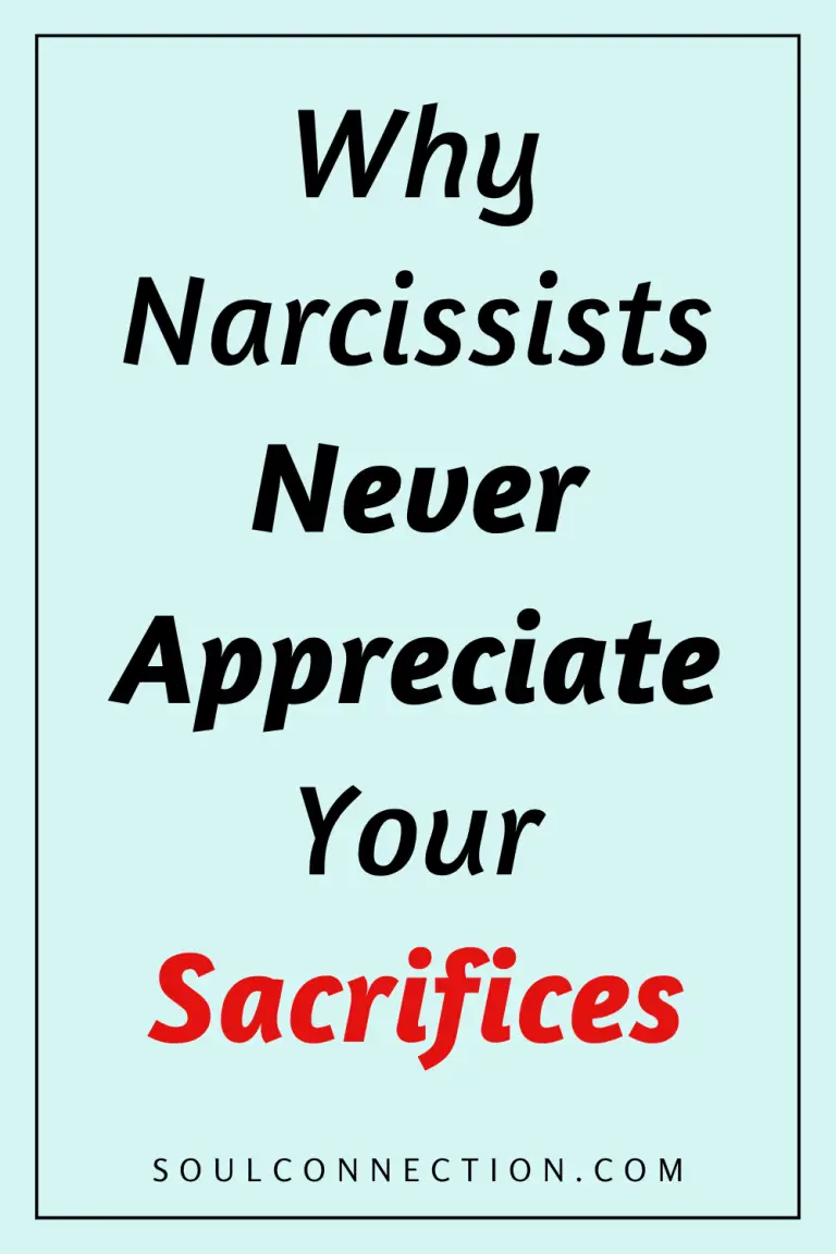 Why Narcissists Never Appreciate Your Sacrifices – Emotional Health and Personal Growth Message.