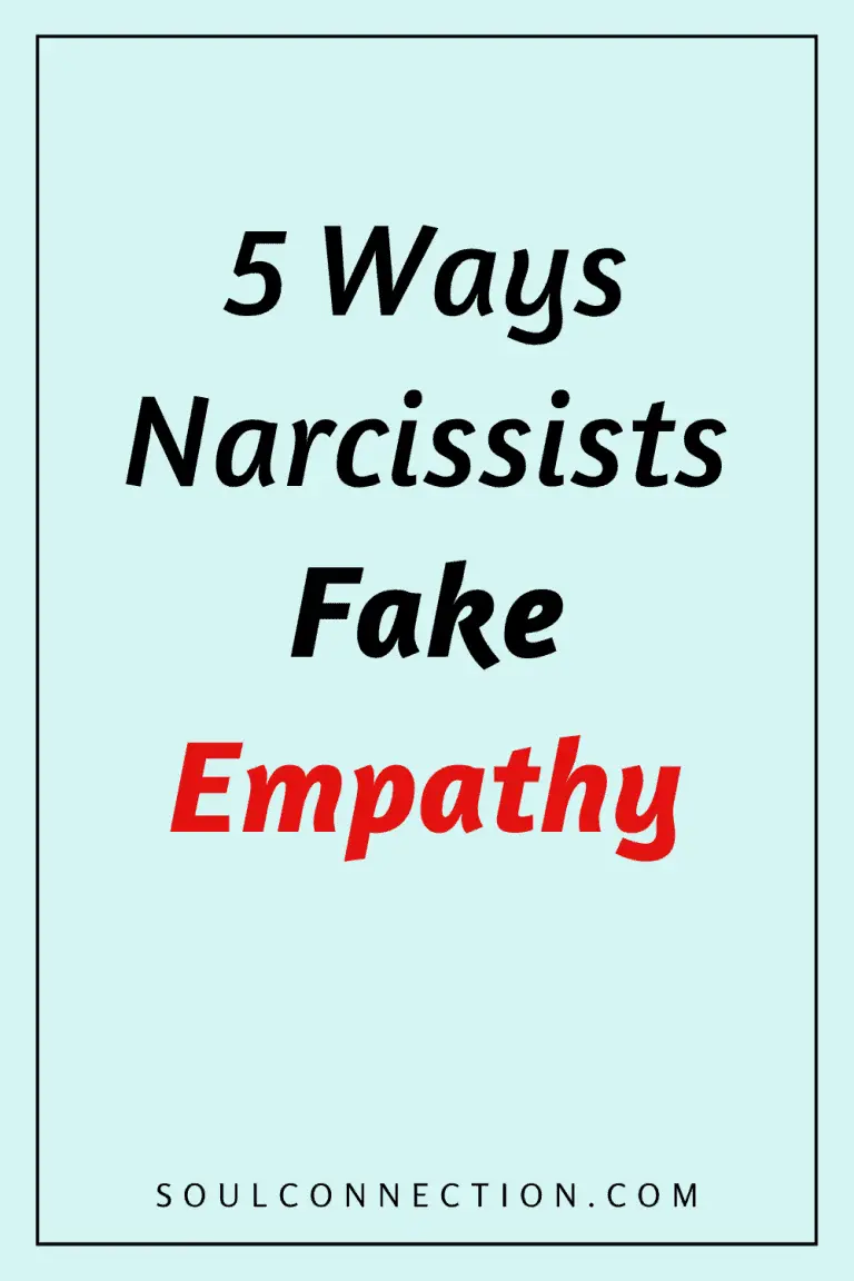 Five signs narcissists pretend to show empathy and manipulate others.