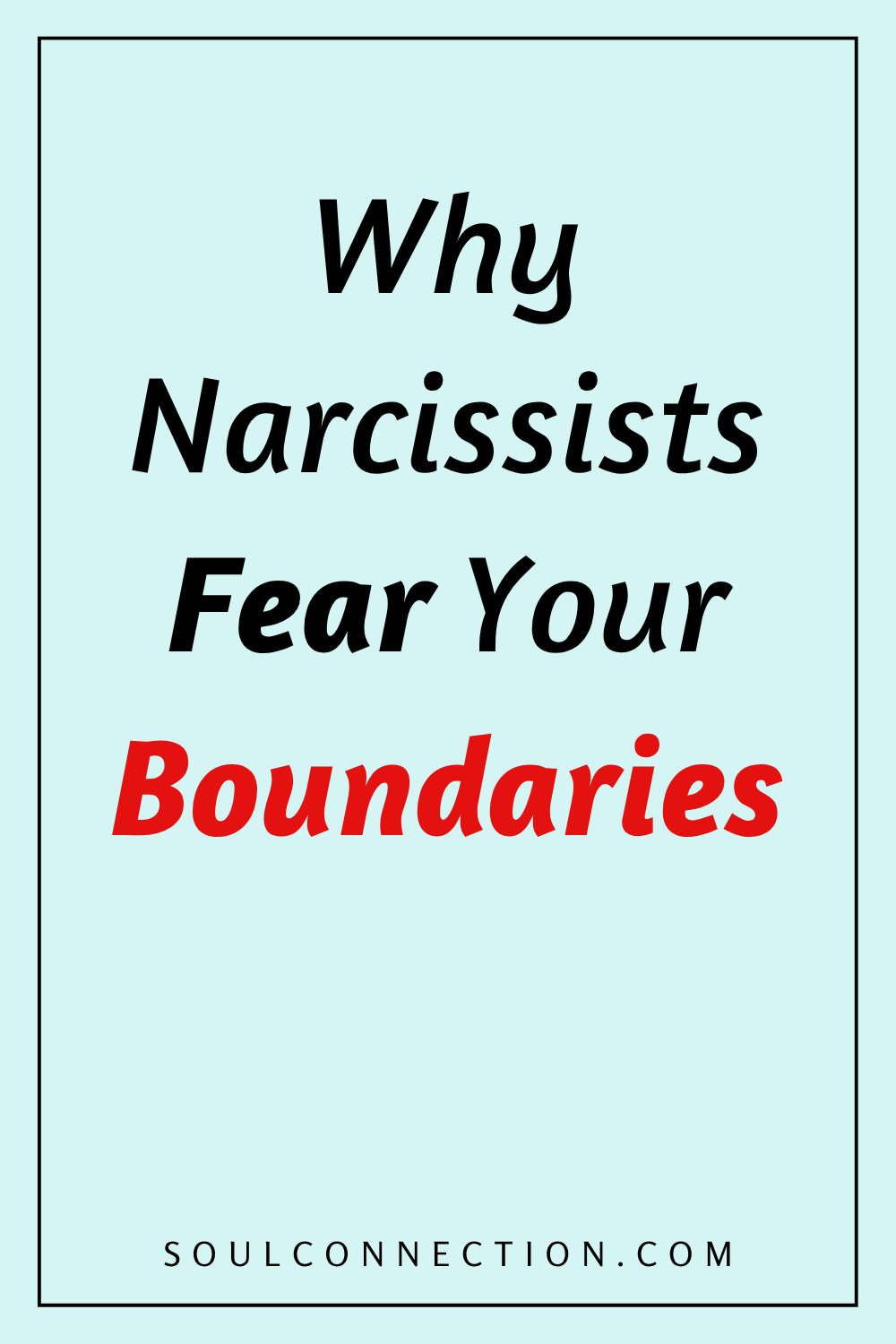 Why Narcissists Fear Your Boundaries for Empowerment and Self-Protection.