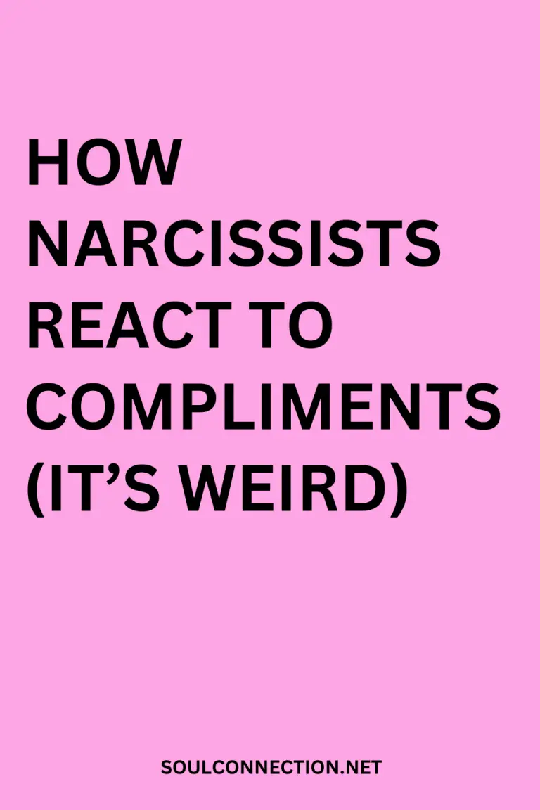 How narcissists respond to compliments and why its considered weird.