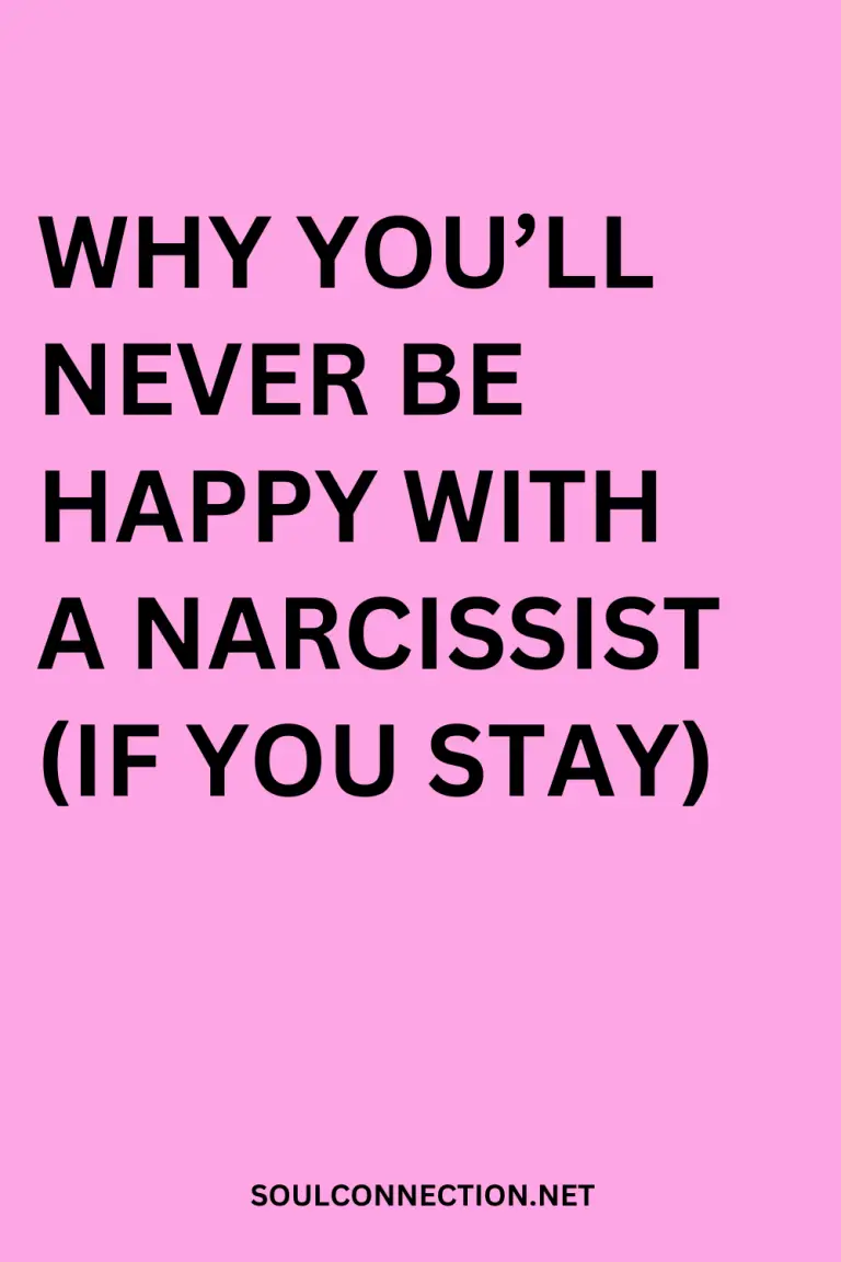 Avoid staying with narcissists to find true happiness and healthy relationships.