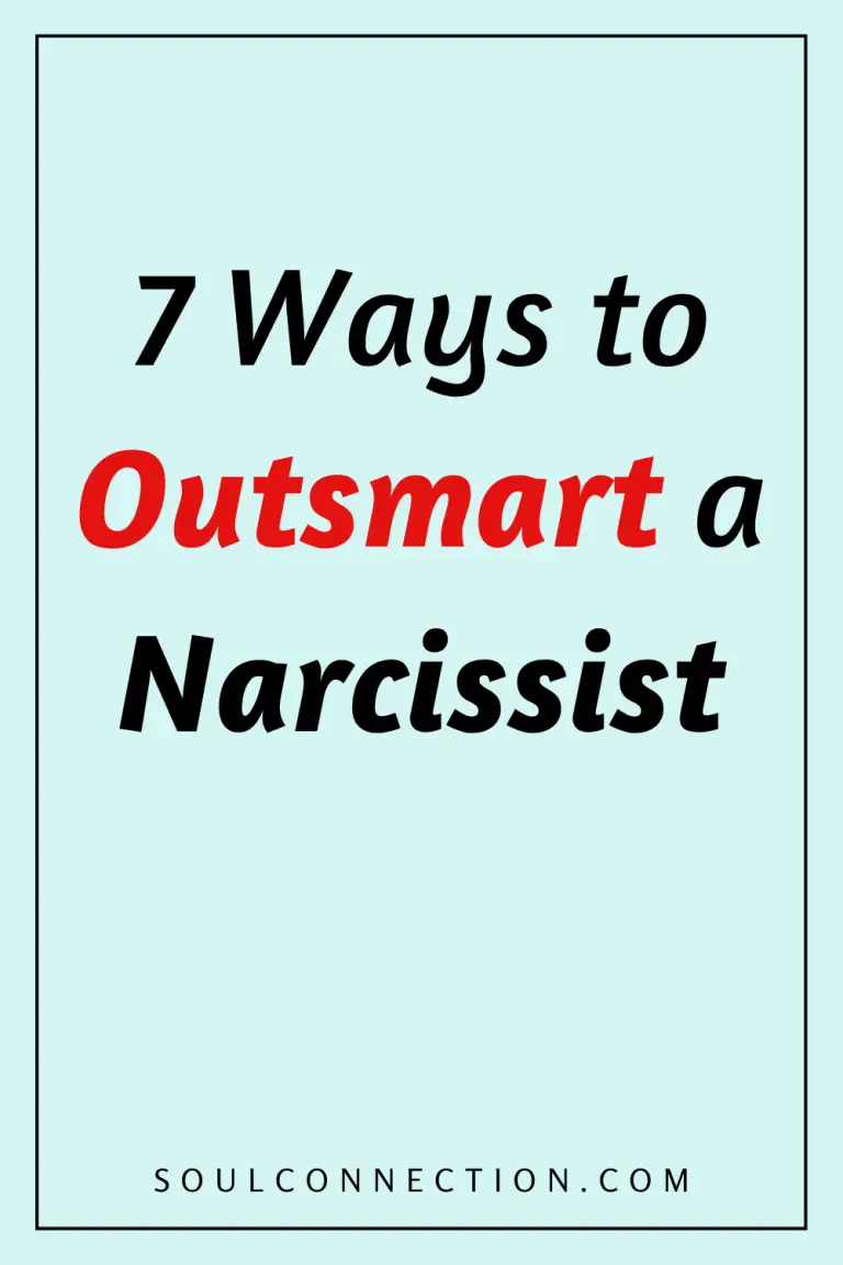 Seven Ways to Outsmart a Narcissist Banner with SoulConnection.com.