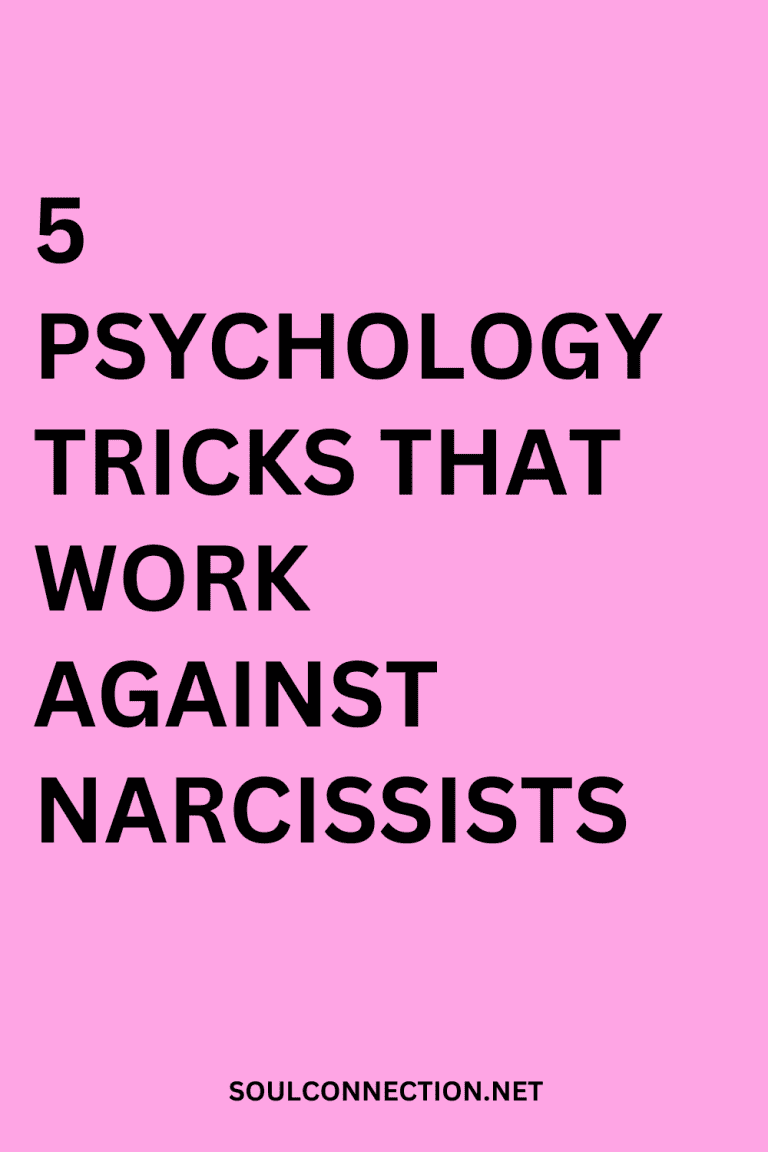 Five psychology tricks to effectively counter narcissists.