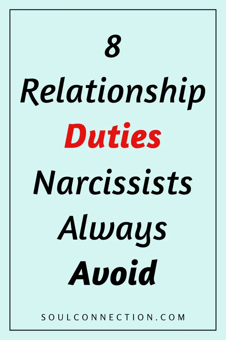 Number 8: Relationship Duties to Avoid Narcissists - Soul Connection.