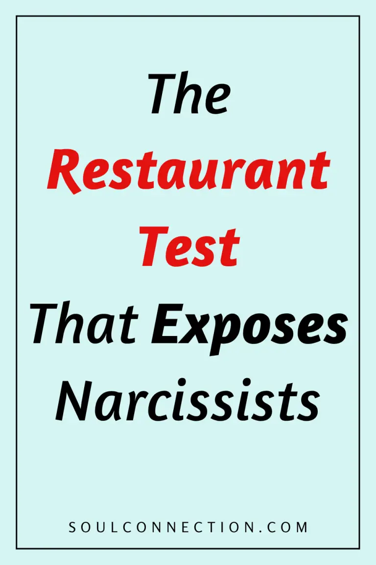 Restaurant Test for Narcissists – Spot Manipulators | SoulConnection.com