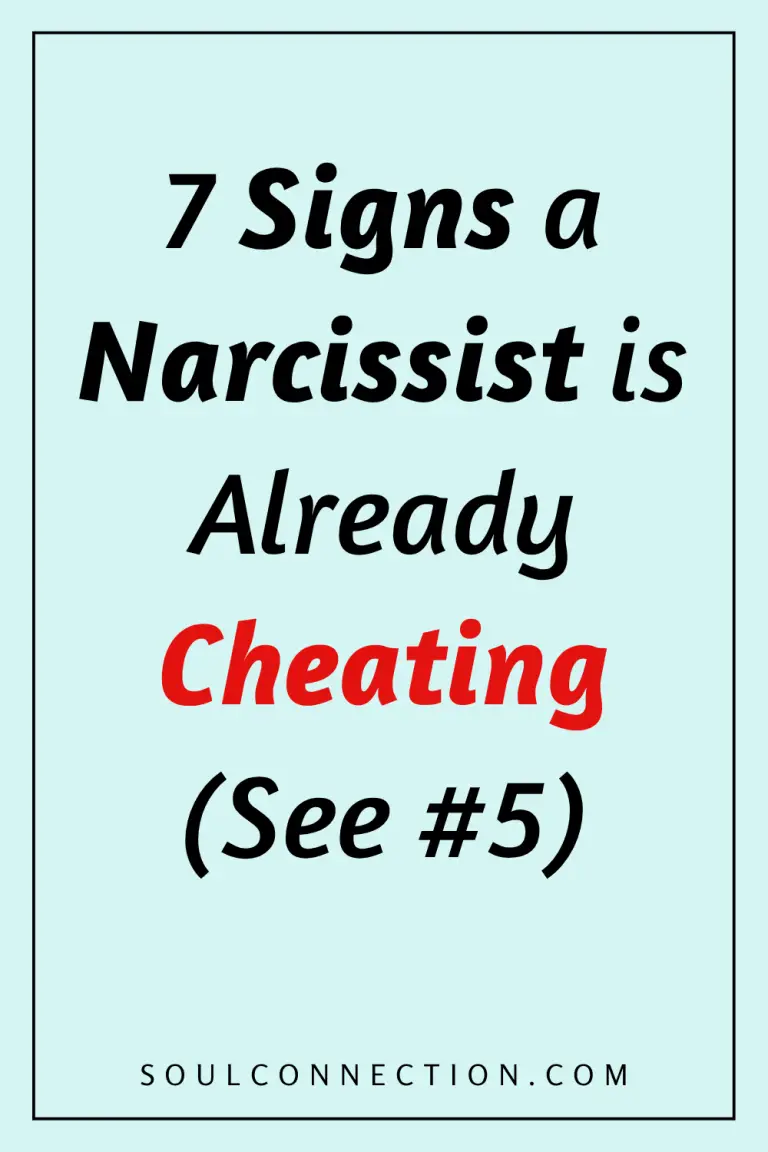 Signs a narcissist is cheating revealed on SoulConnection.com.
