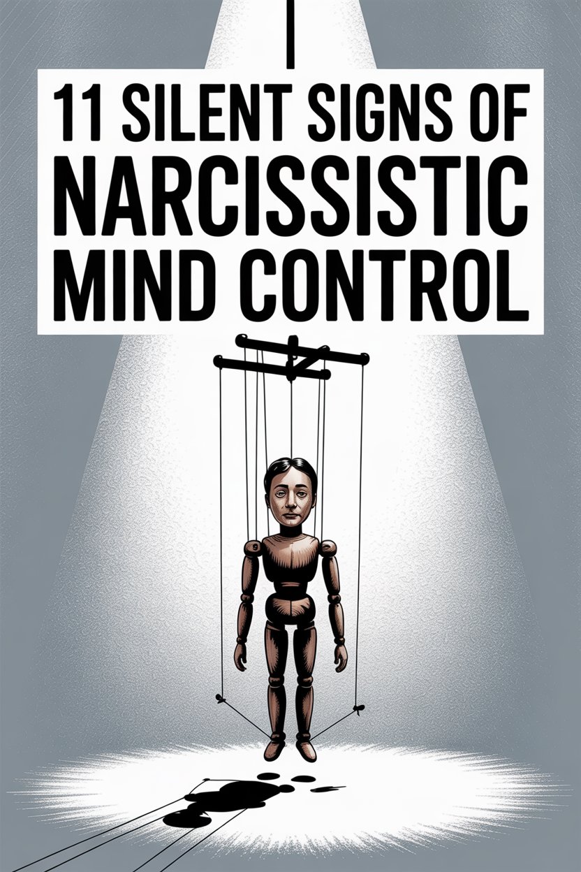 Visual of a puppet representing narcissistic mind control and manipulation signs.