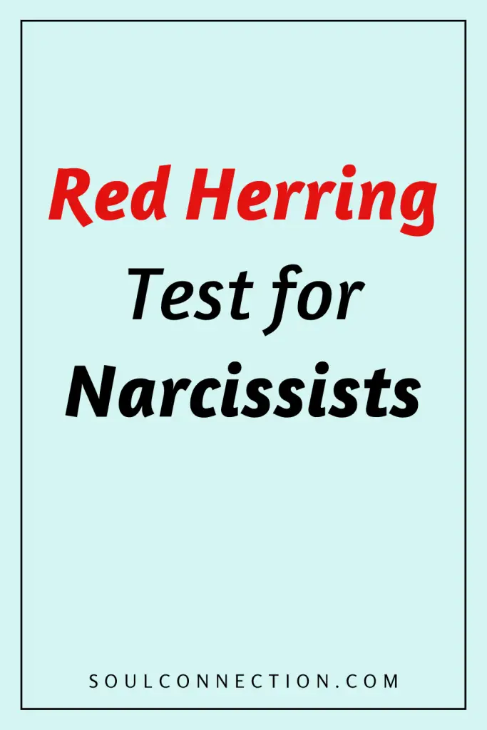 Test for Narcissists - Recognize Red Flags with SoulConnection.com.