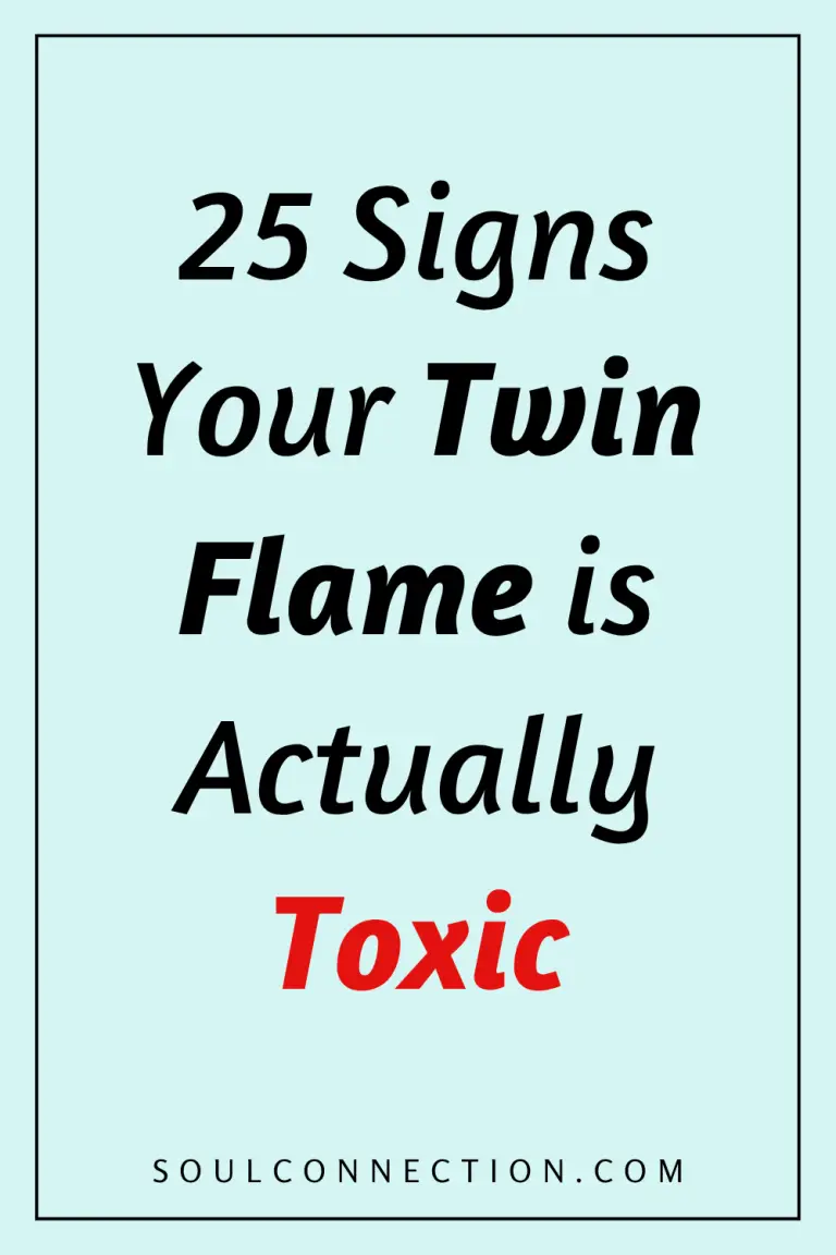 Signs Your Twin Flame Is Toxic and How to Recognize Them.
