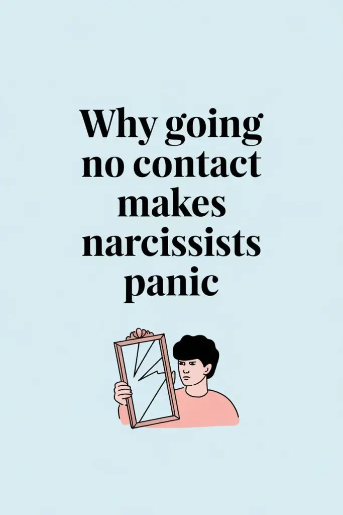 Why No Contact Causes Narcissist Panic and Breaks Their Control.