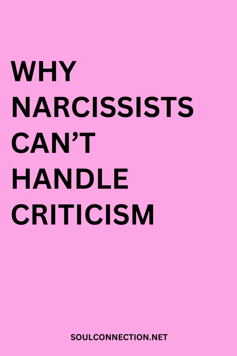 Why Narcissists Struggle to Handle Criticism, Mental Health, and Personal Growth.