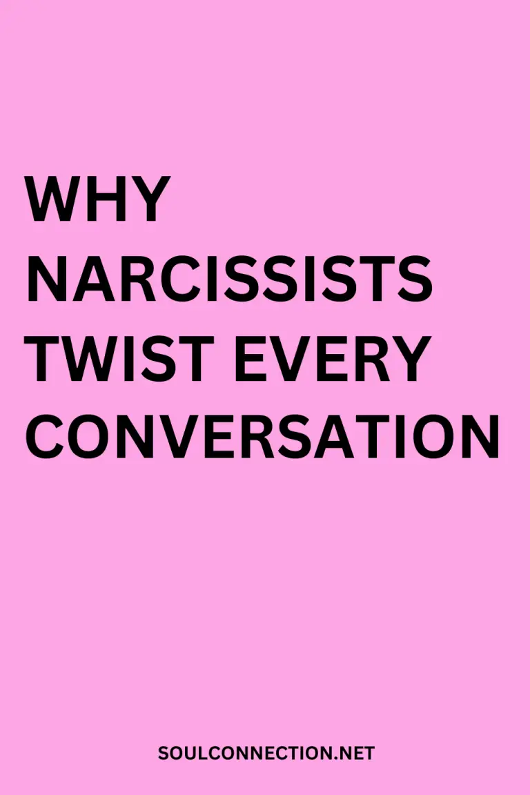 Why Narcissists Twist Conversations: Understanding Narcissistic Behavior and Manipulation Tactics.