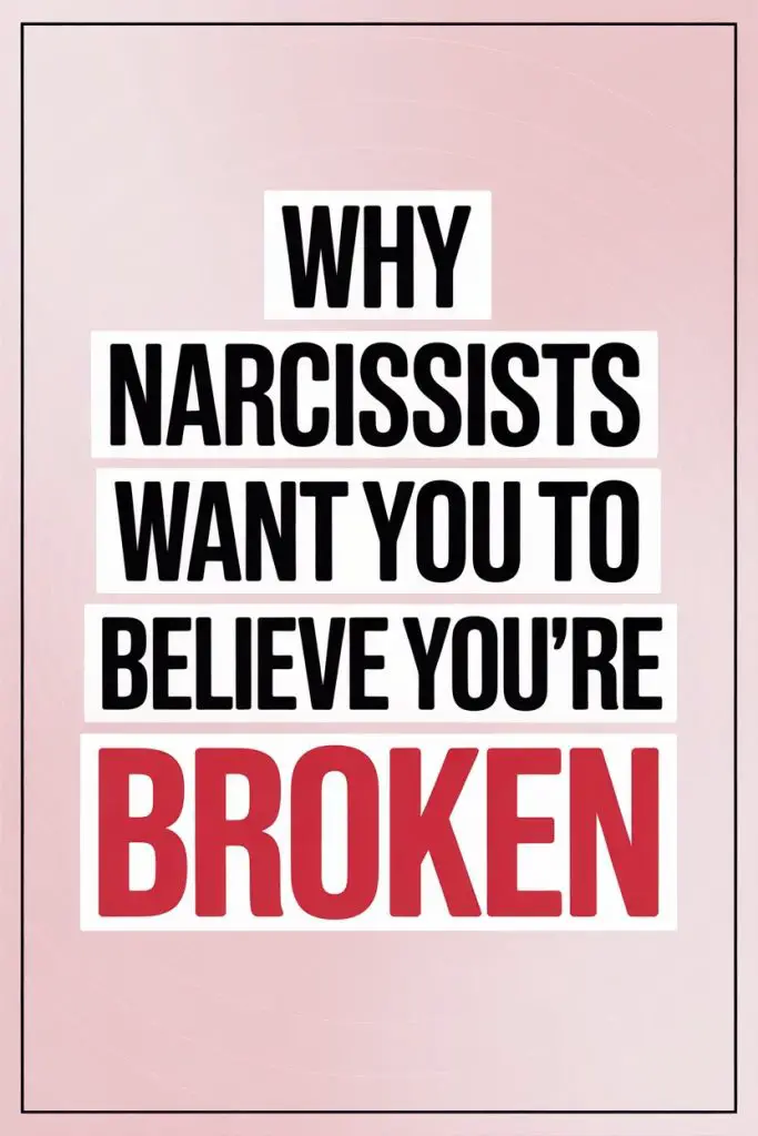 Motivational quote about narcissists and healing, emphasizing self-worth and psychological manipulation.