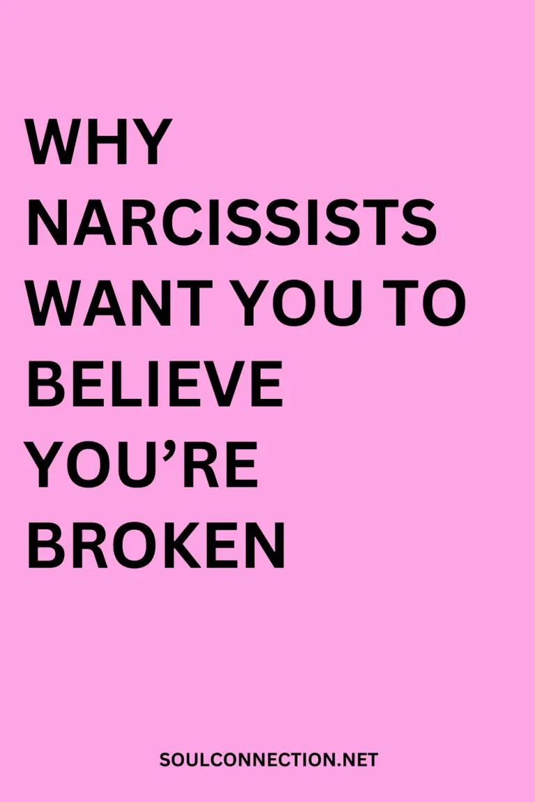 Why Narcissists Make You Believe Youre Broken - Emotional Manipulation Awareness.