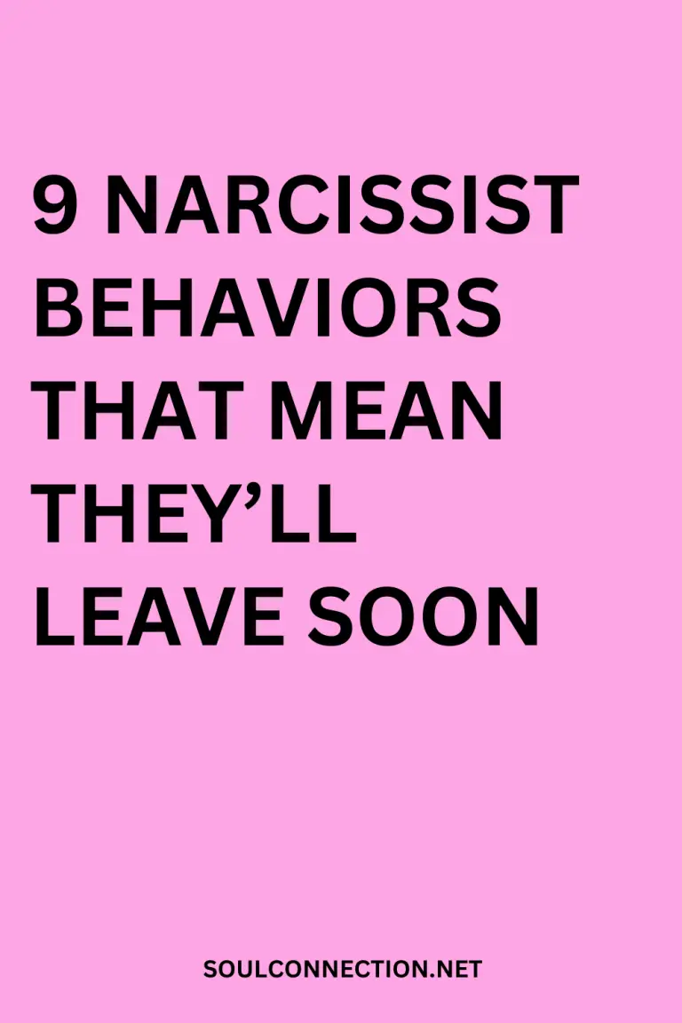 Nine narcissist behaviors indicating they will leave soon, with emotional manipulation tips from SoulConnection.net.